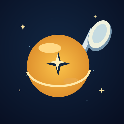 StarSpoon's original colourful planet and cosmic spoon artwork